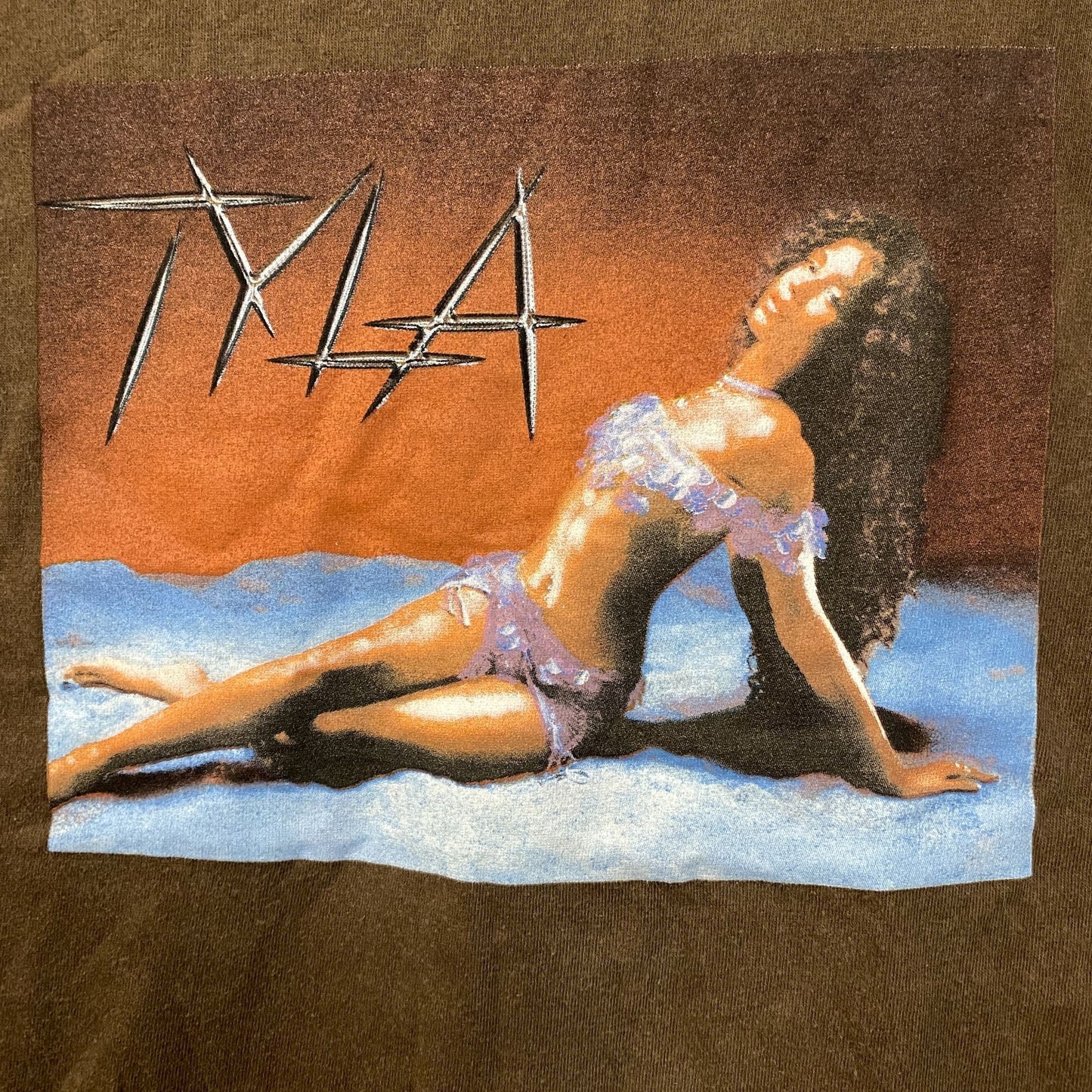 Tyla Self Titled Album Water T-Shirt Extra Small