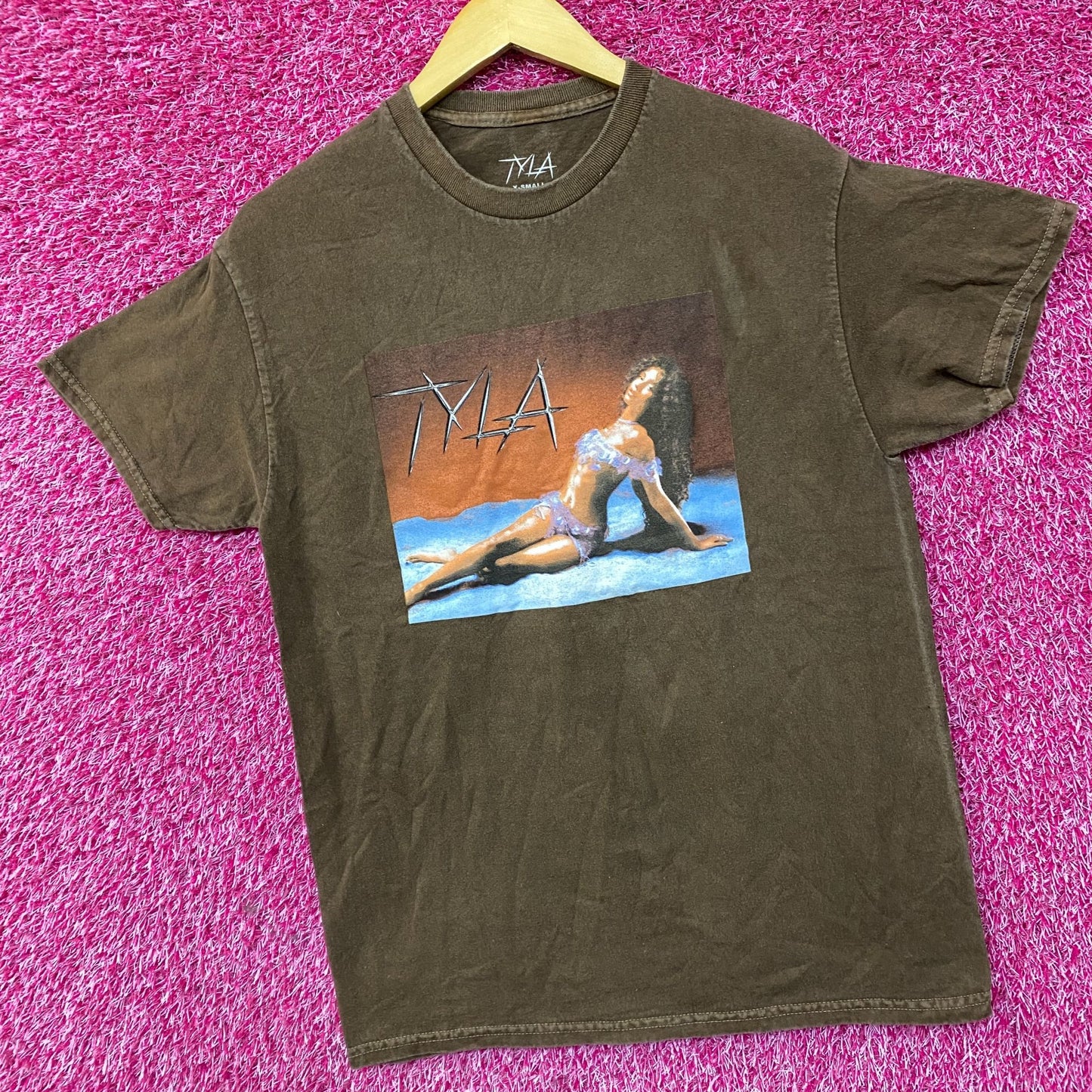 Tyla Self Titled Album Water T-Shirt Extra Small