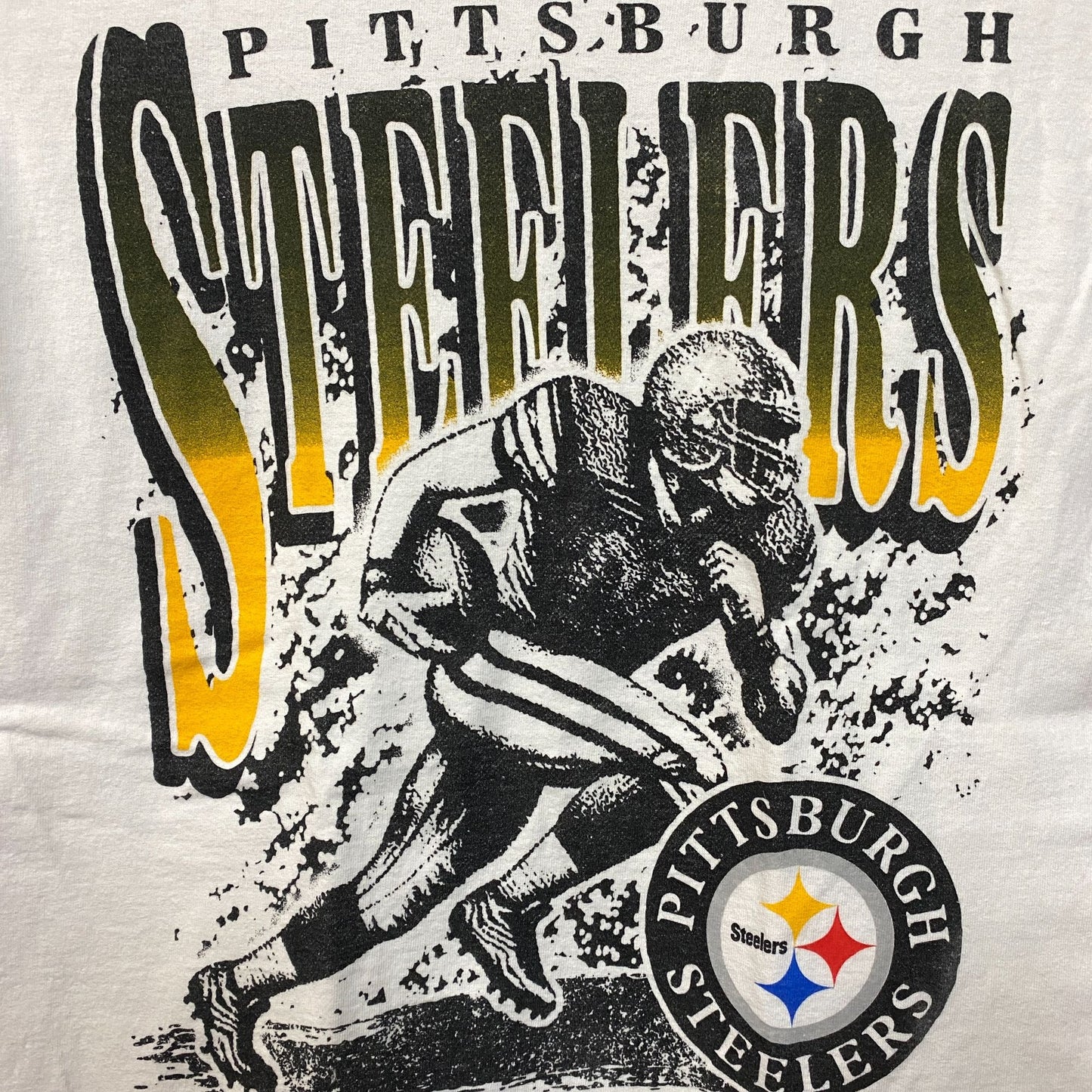 Junk Food Clothing NFL Pittsburgh Steelers Rushing Flea Market T-Shirt XS