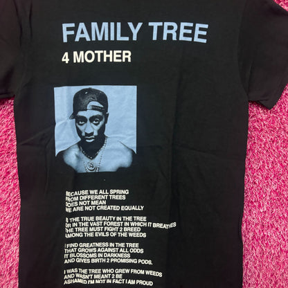 Tupac Shakur Family Tree Rap Tshirt size Small
