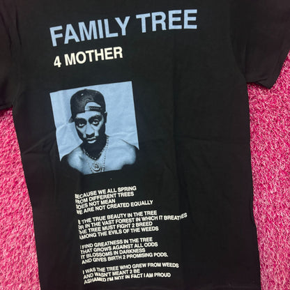 Tupac Shakur Family Tree Rap Tshirt size Small
