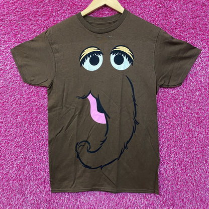 Seven Times Six Sesame Street Snuffleupagus Face T-Shirt Small