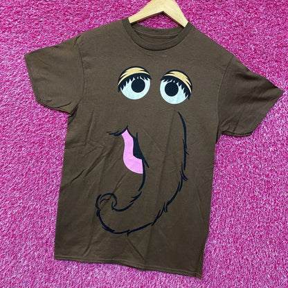 Seven Times Six Sesame Street Snuffleupagus Face T-Shirt Small