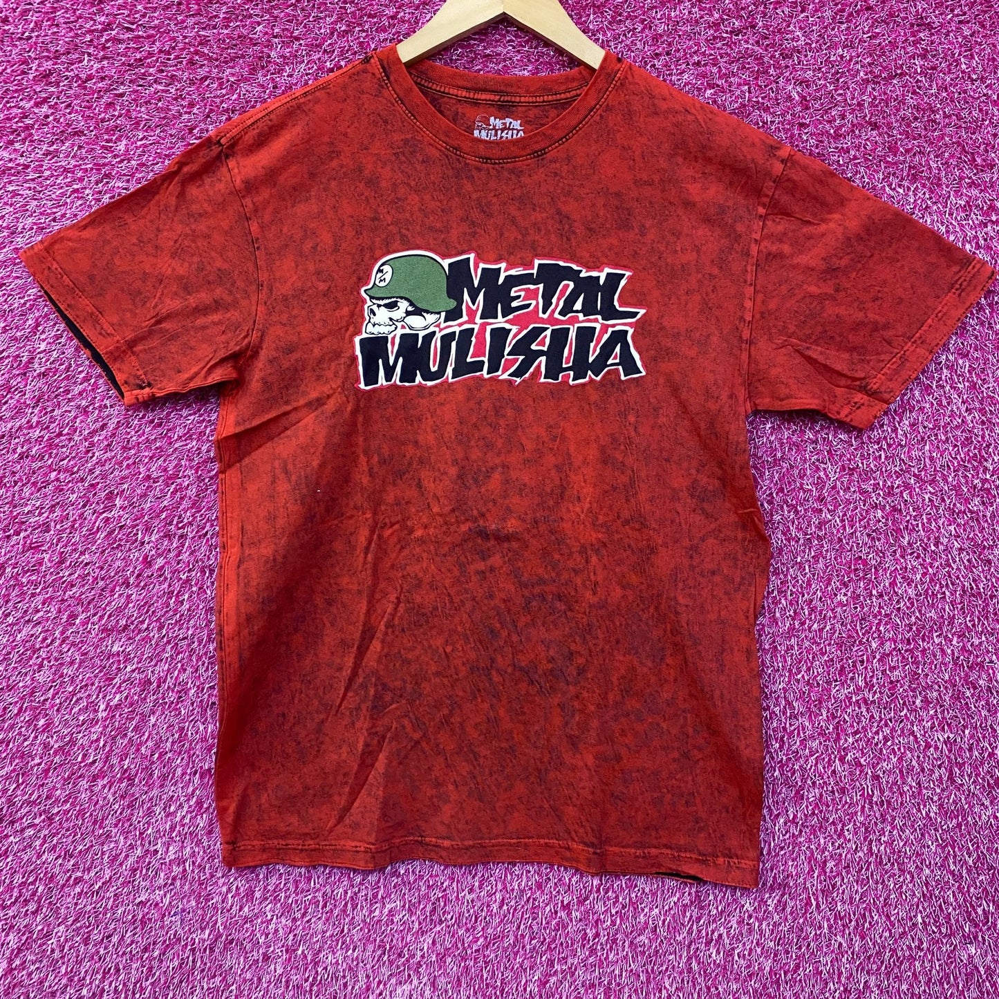Metal Mulisha Helmet Logo T-Shirt Medium