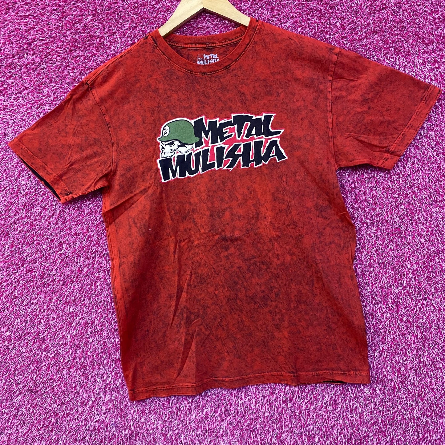Metal Mulisha Helmet Logo T-Shirt Medium