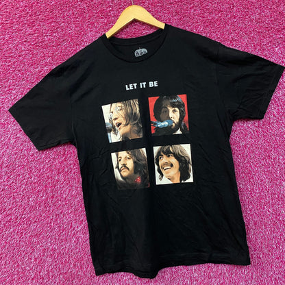 The Beatles Let It Be Album Cover Art T-Shirt Large