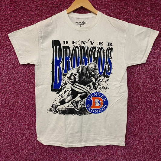 Junk Food Clothing NFL Denver Broncos Rushing Flea Market T-Shirt Small