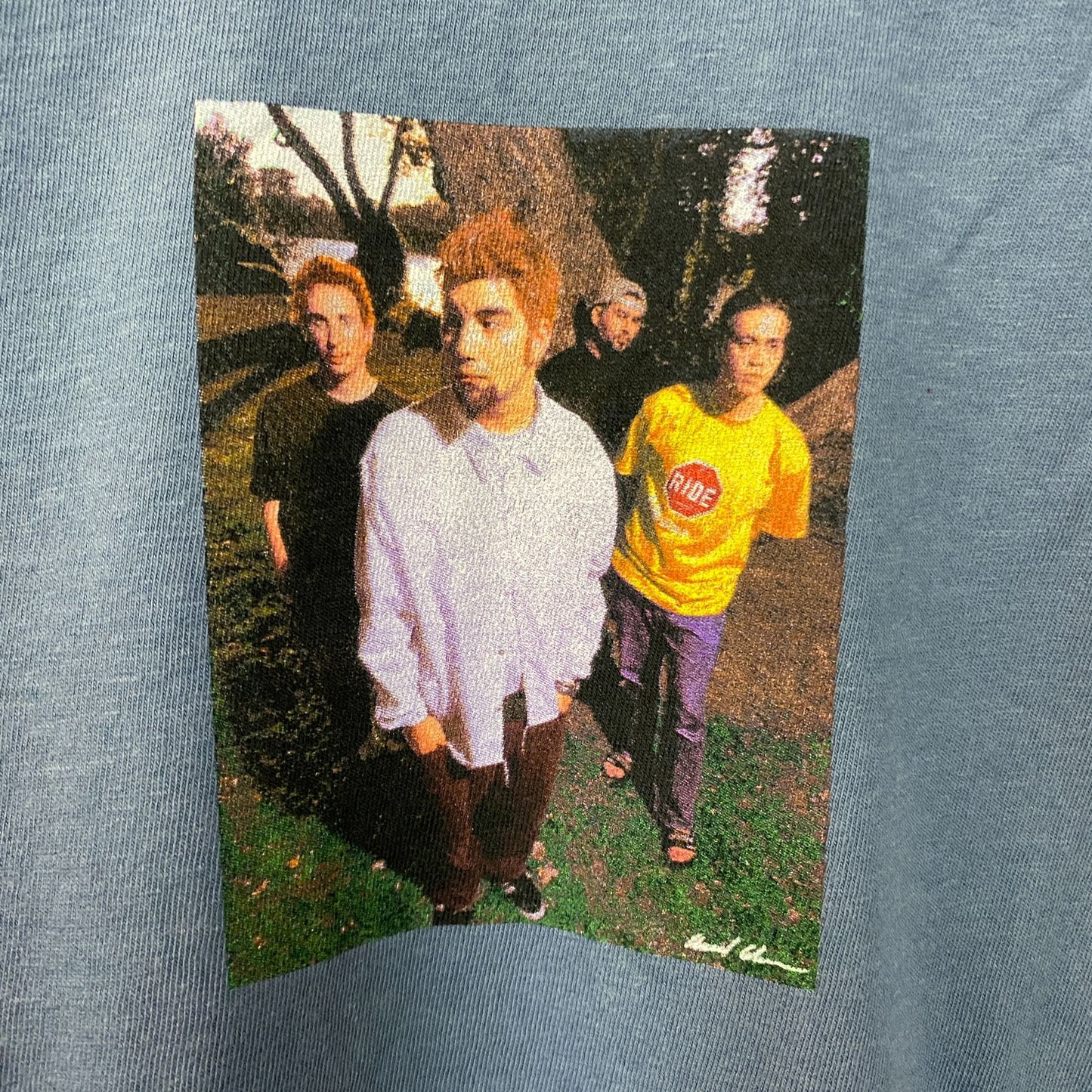 Deftones Around the Fur Tour Group Poster Band T-Shirt Small