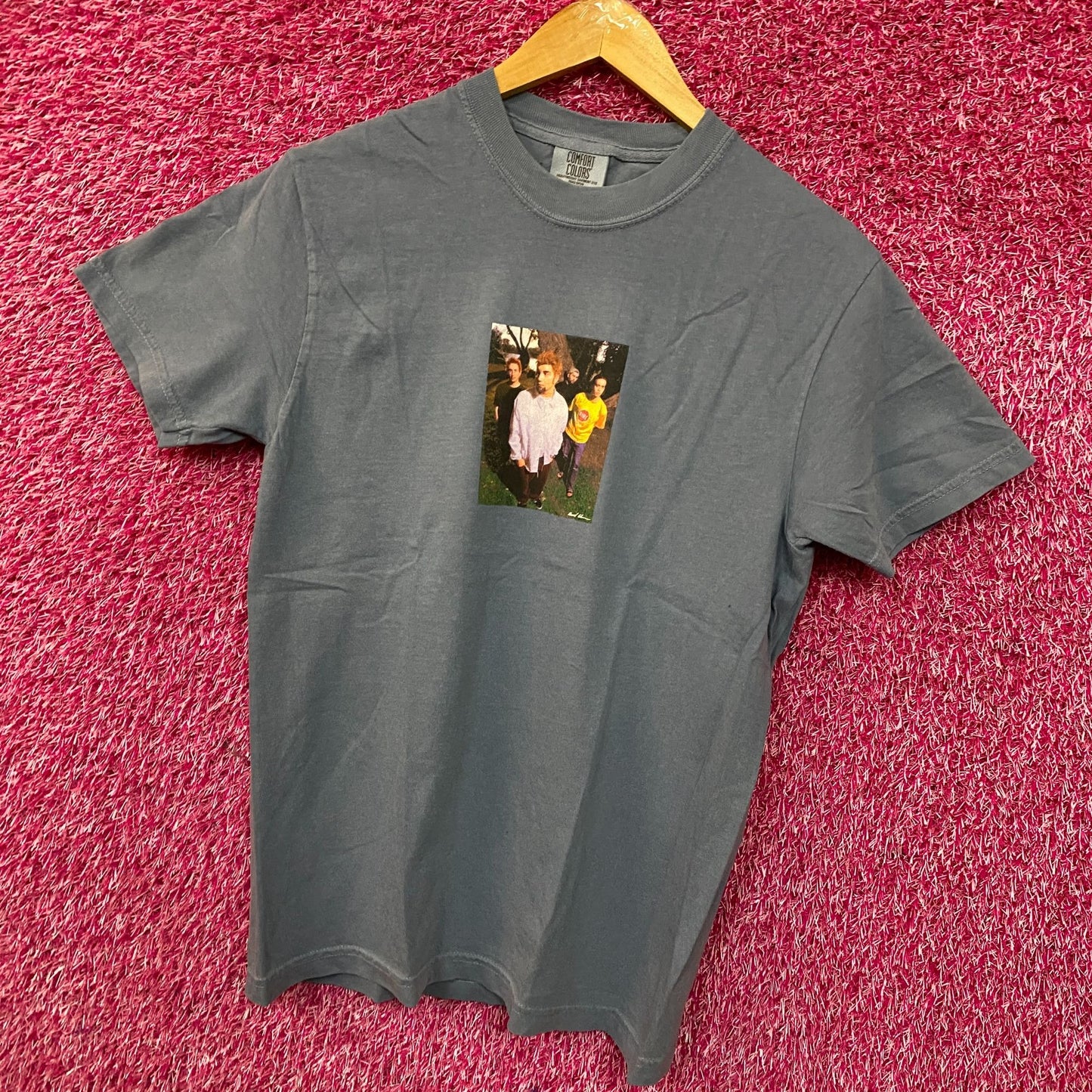 Deftones Around the Fur Tour Group Poster Band T-Shirt Small