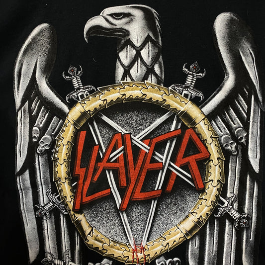 Slayer Show No Mercy Thrash Metal band T-Shirt Large