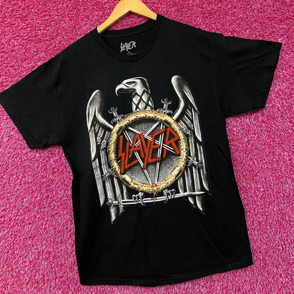 Slayer Show No Mercy Thrash Metal band T-Shirt Large