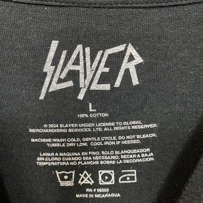 Slayer Show No Mercy Thrash Metal band T-Shirt Large