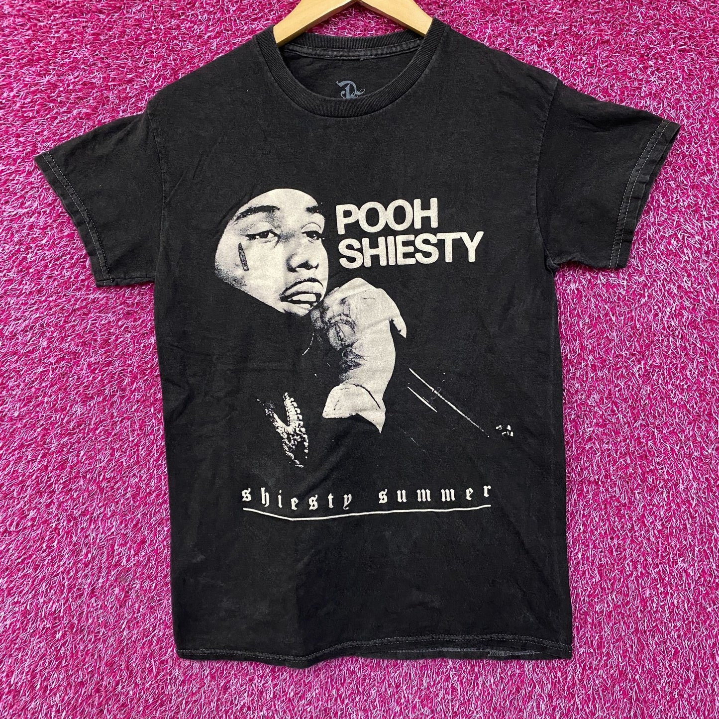 Pooh Shiesty Summer Album Cover Hip-Hop T-Shirt Small