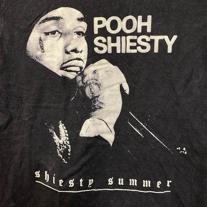 Pooh Shiesty Summer Album Cover Hip-Hop T-Shirt Small