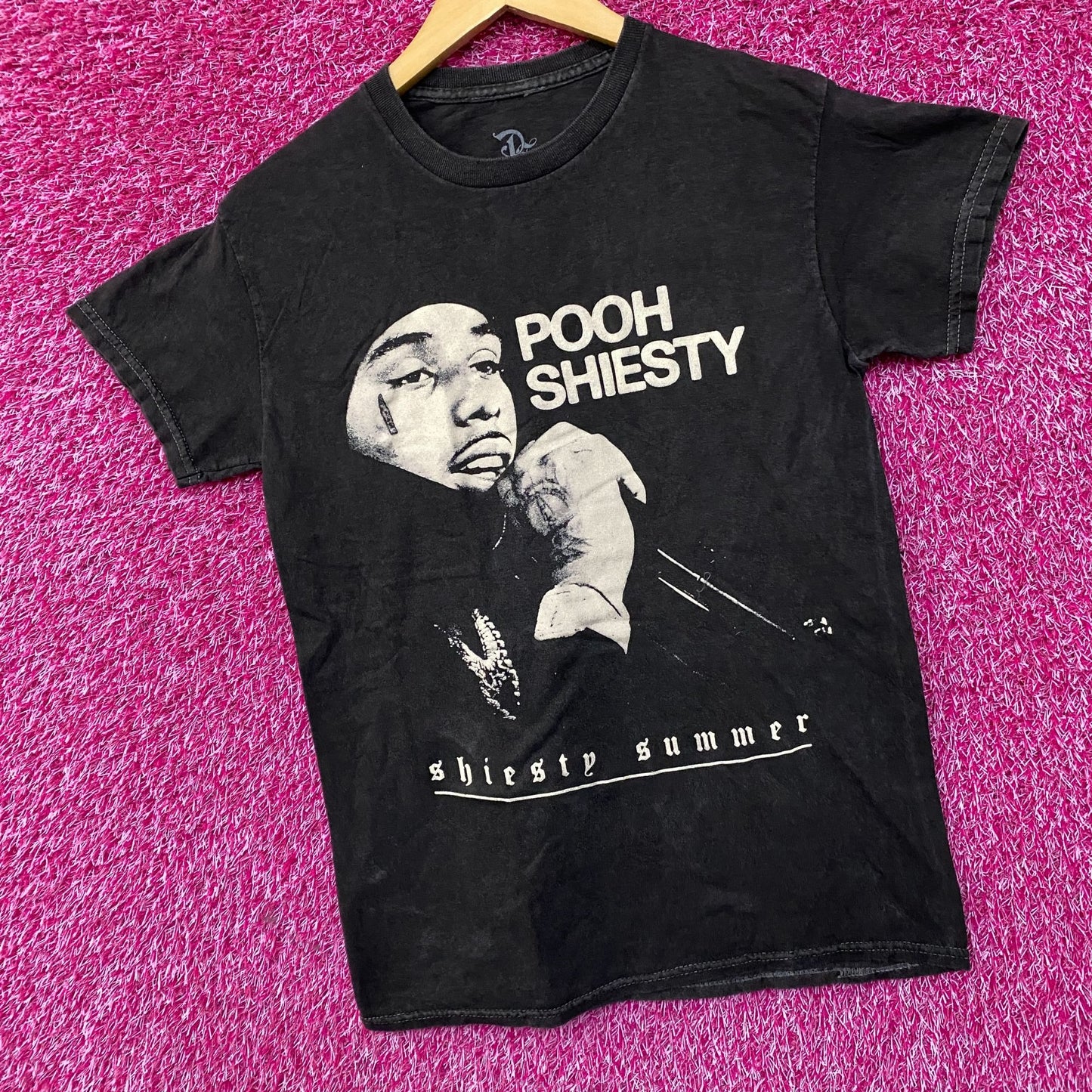 Pooh Shiesty Summer Album Cover Hip-Hop T-Shirt Small