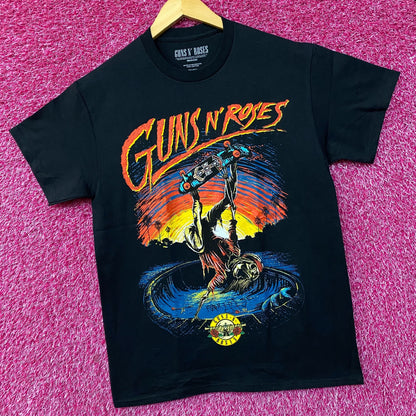 Guns N Roses Skate Appetite For Destruction Album T-Shirt Medium