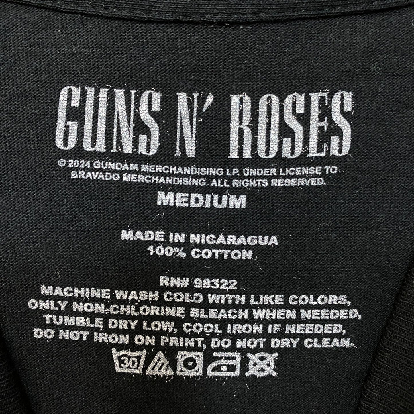 Guns N Roses Skate Appetite For Destruction Album T-Shirt Medium