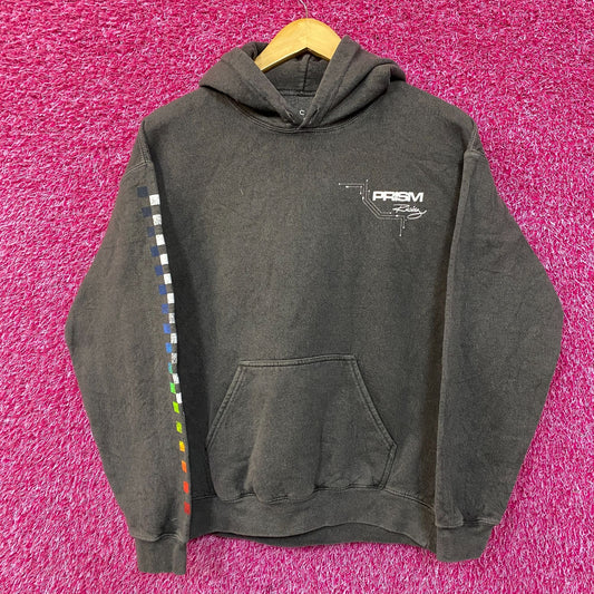Prism Racing Rally Car Design to Dominate Hoodie size Medium