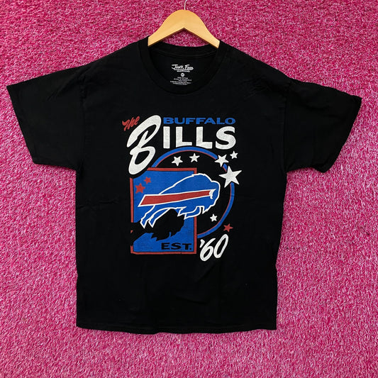 Junk Food Clothing Buffalo Bills Star Power Graphic T-Shirt Medium