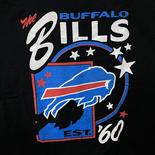 Junk Food Clothing Buffalo Bills Star Power Graphic T-Shirt Medium