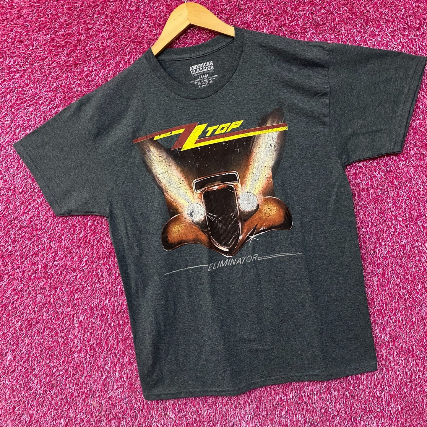 American Classics ZZ Top Eliminator T-Shirt Large