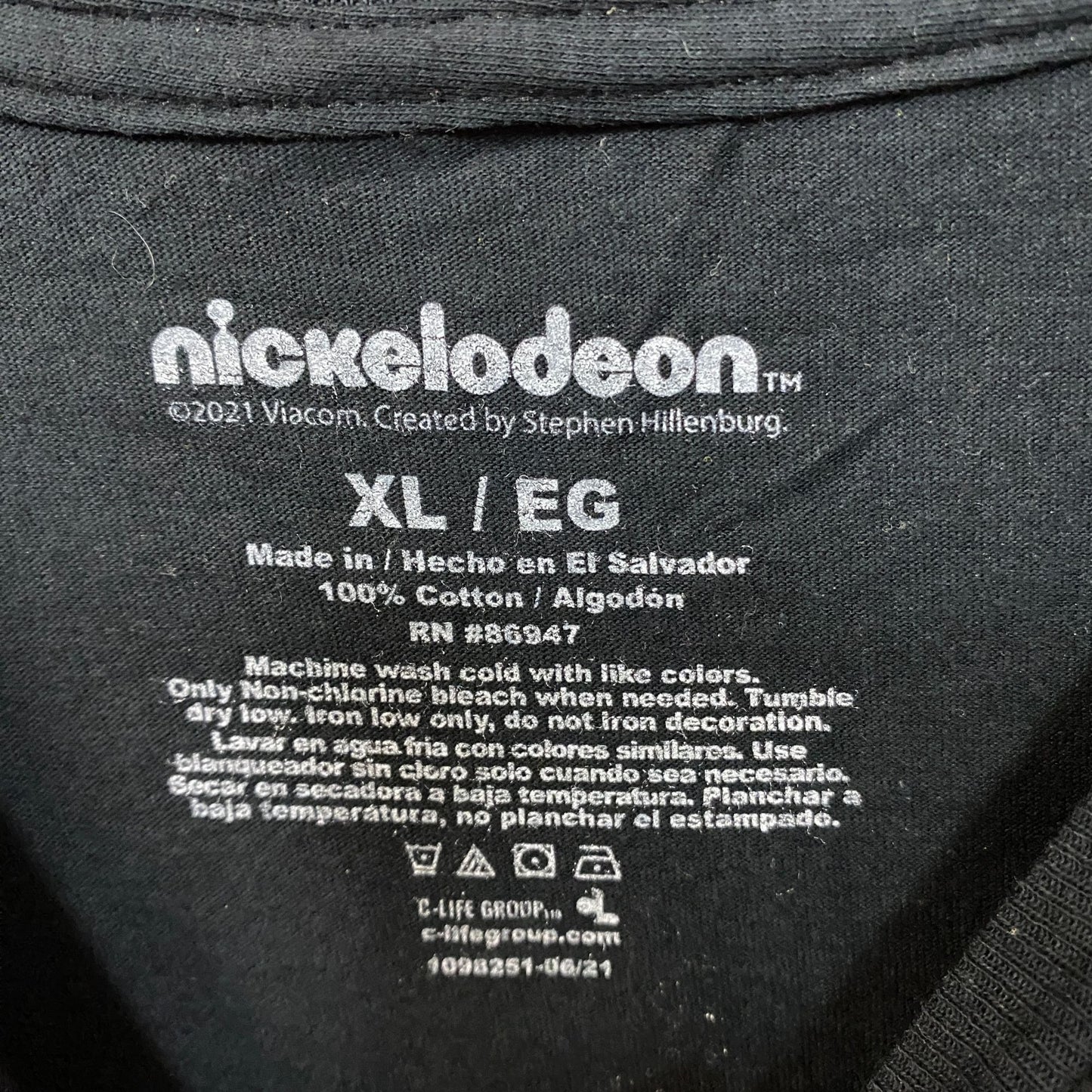 Nickelodeon Spongebob Squarepants & Patrick Star T-Shirt XL