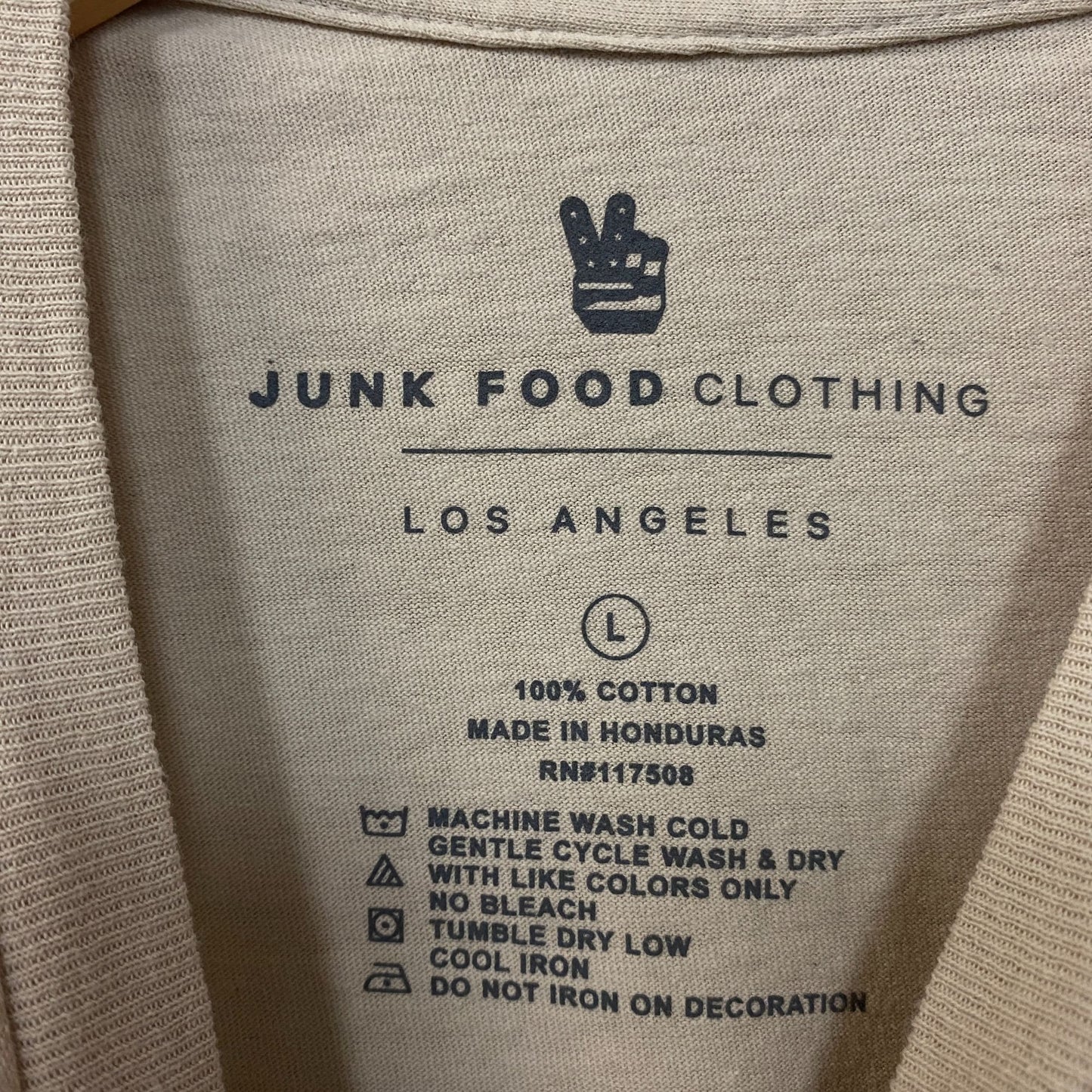 Junk Food Clothing Women's Ford Bronco Sun Vintage Style Tee Large