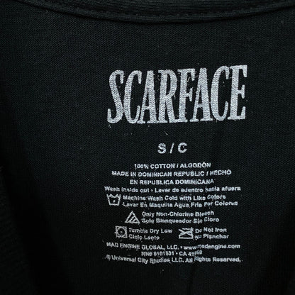 Scarface Tony "Money Power Respect" Graphic T-Shirt Small