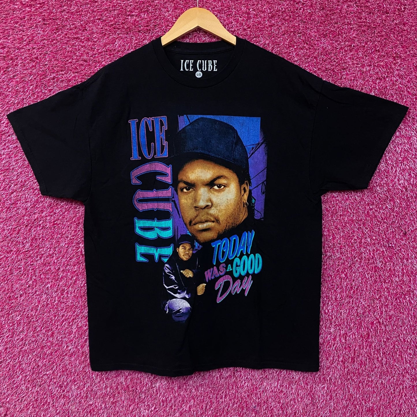 Ice Cube Today Was A Good Day Hip Hop Graphic T-Shirt Large
