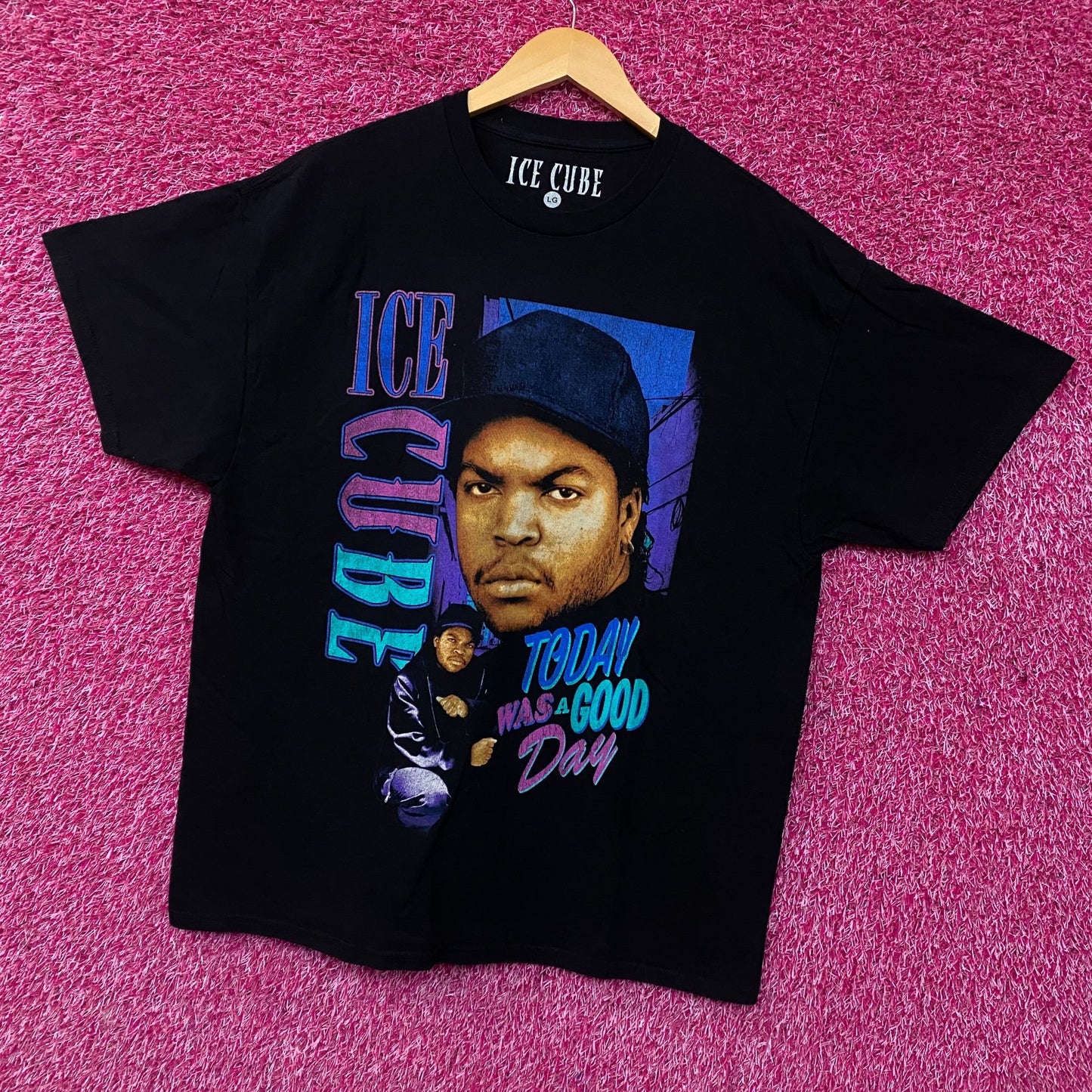 Ice Cube Today Was A Good Day Hip Hop Graphic T-Shirt Large