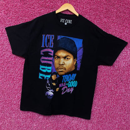 Ice Cube Today Was A Good Day Hip Hop Graphic T-Shirt Large
