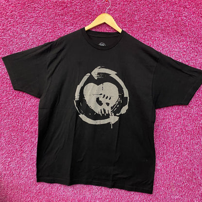 Rise Against Heart Fist Punk Rock Band Graphic T-Shirt 2XL
