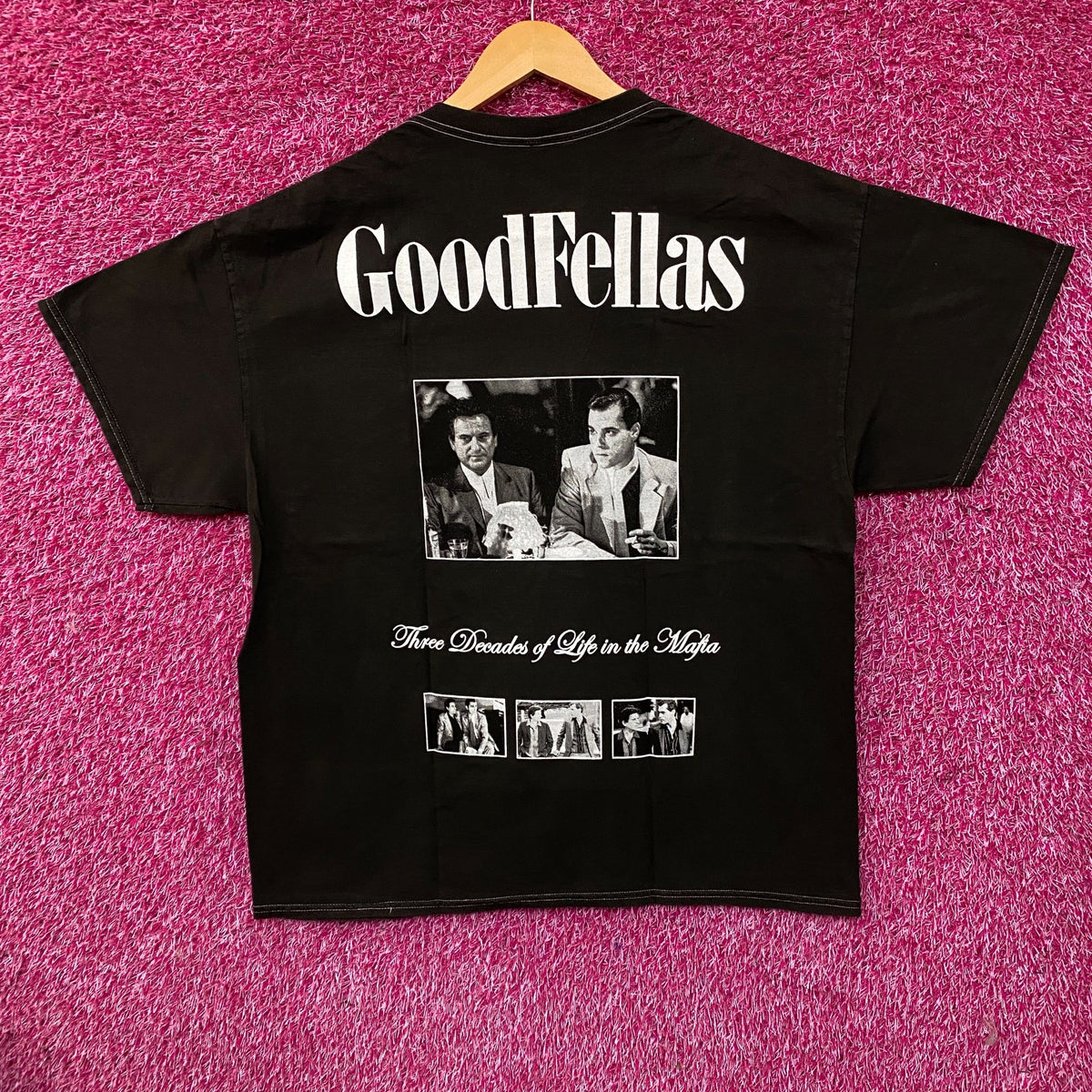 GoodFellas: The Movie "Three Decades of Life in the Mafia" Graphic T-Shirt XL