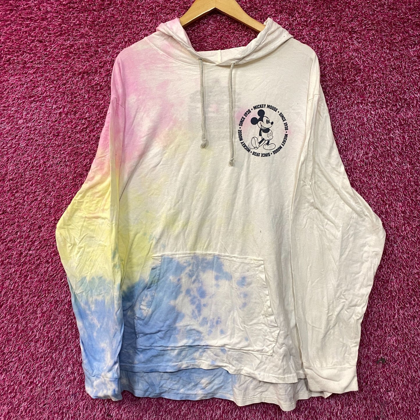 Disney Parks Mickey Mouse Tie-Dye Hoodie XXL