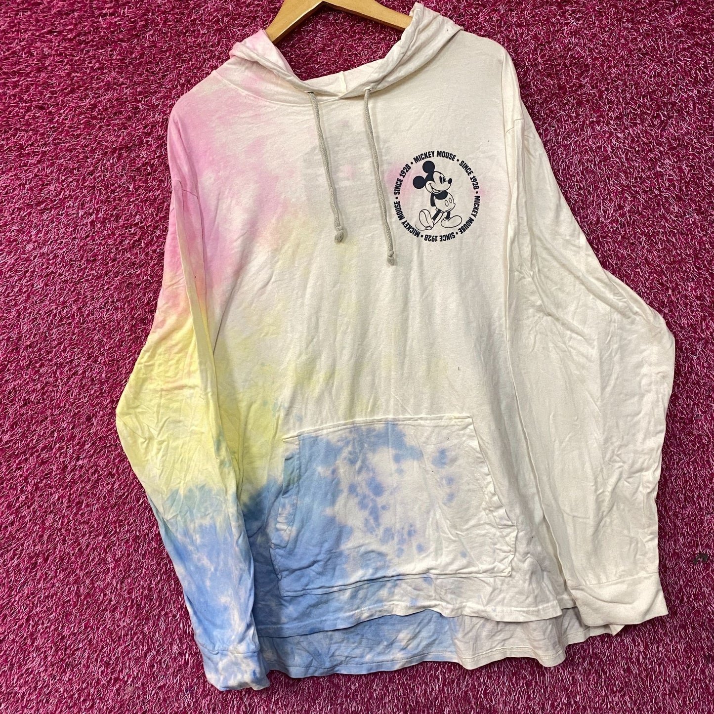 Disney Parks Mickey Mouse Tie-Dye Hoodie XXL