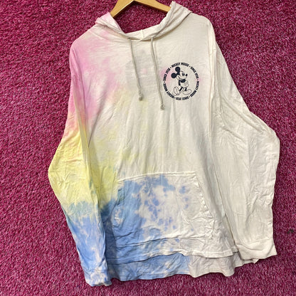 Disney Parks Mickey Mouse Tie-Dye Hoodie XXL