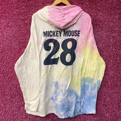 Disney Parks Mickey Mouse Tie-Dye Hoodie XXL