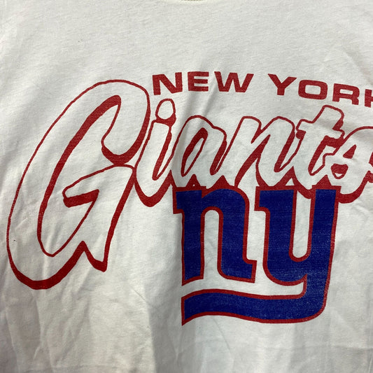 Junk Food Clothing New York Giants Touchdown Long Sleeve Crop Tee XL