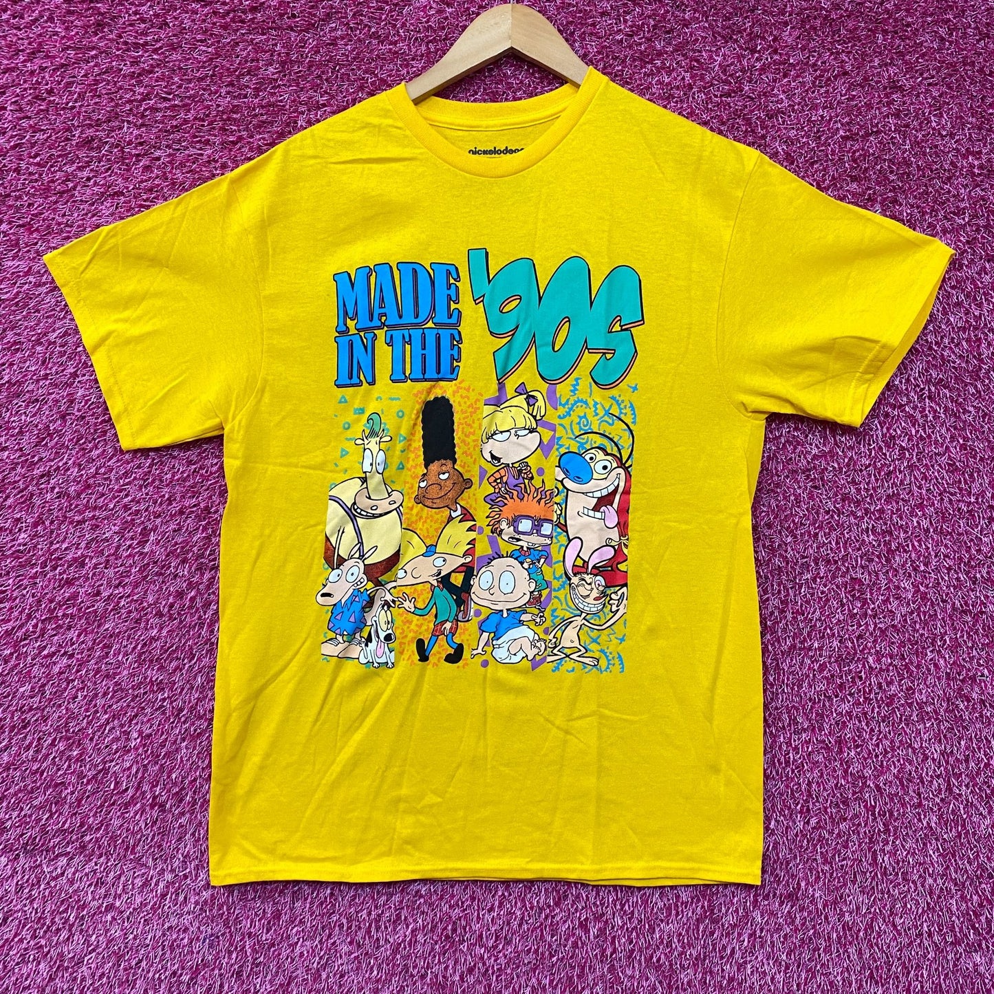 Nickelodeon Made In The 90s Classic Cartoon T-Shirt Large