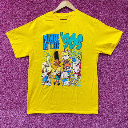 Nickelodeon Made In The 90s Classic Cartoon T-Shirt Large