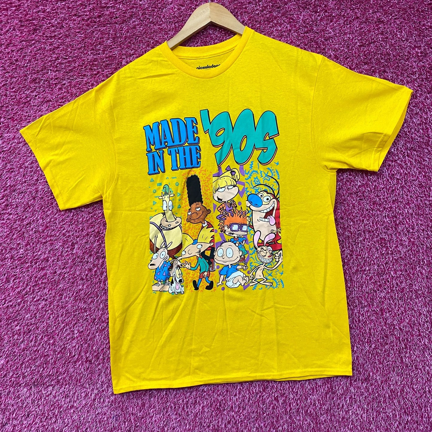 Nickelodeon Made In The 90s Classic Cartoon T-Shirt Large