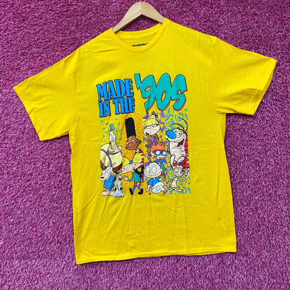 Nickelodeon Made In The 90s Classic Cartoon T-Shirt Large