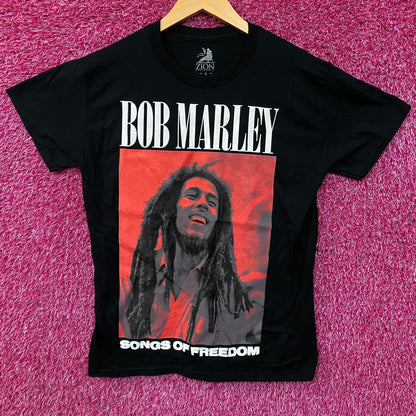 Zion Rootswear Bob Marley Songs of Freedom Graphic T-Shirt Small