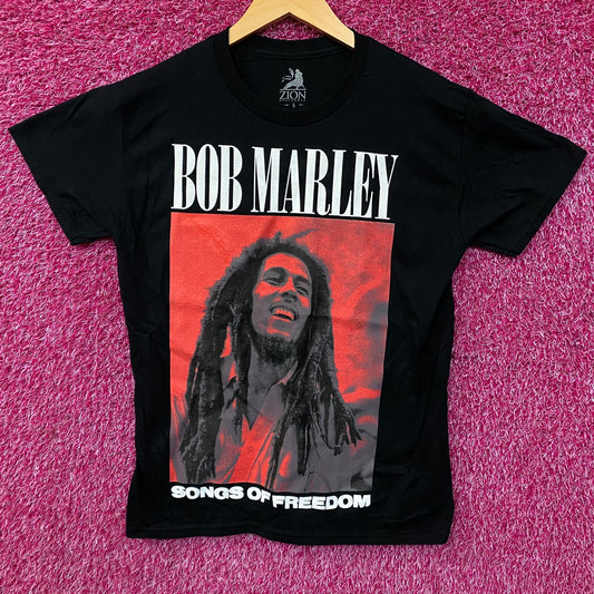Zion Rootswear Bob Marley Songs of Freedom Graphic T-Shirt Small