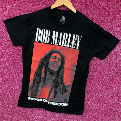 Zion Rootswear Bob Marley Songs of Freedom Graphic T-Shirt Small