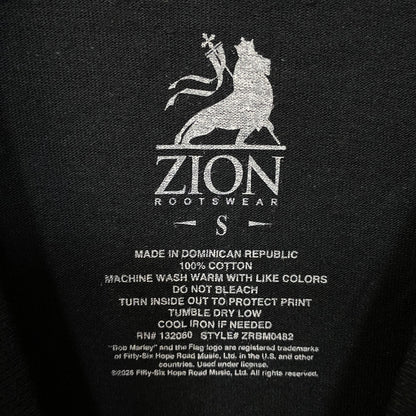 Zion Rootswear Bob Marley Songs of Freedom Graphic T-Shirt Small