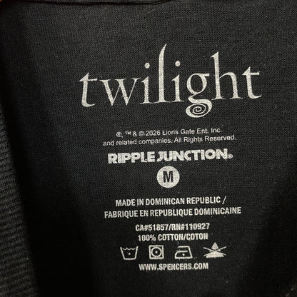 The Twilight Saga Edward & Jacob Scrapbook Graphic T-Shirt Medium