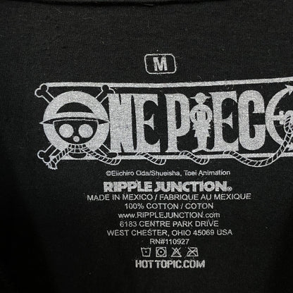 One Piece Portgas D. Ace Airbrush Art Jumbo Print T-Shirt Medium