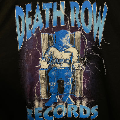 Death Row Records Electric Chair T-Shirt size Large