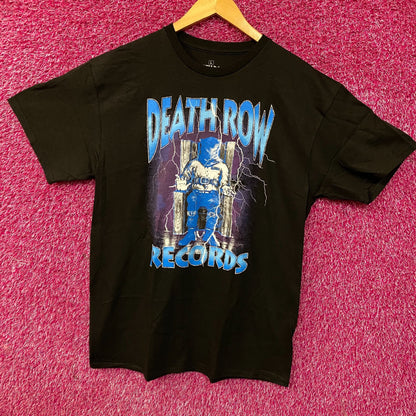 Death Row Records Electric Chair T-Shirt size Large